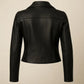 Women’s Genuine Leather Jacket – 100% Real Leather Fashion Outerwear