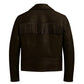 Men’s Black Fringe Jacket Western Leather Cowboy Coat Handmade Vintage Rodeo Style