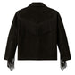 Handmade Leather Fringe Western Jacket for Men, Vintage Cowboy Style with Classic Fringe Design