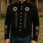 Men’s Embroidered Western Fringe Jacket Handmade Cowboy Coat Vintage Rodeo Style